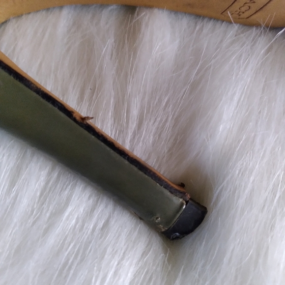 coach grey suede heels size 5.5 - Picture 9 of 10